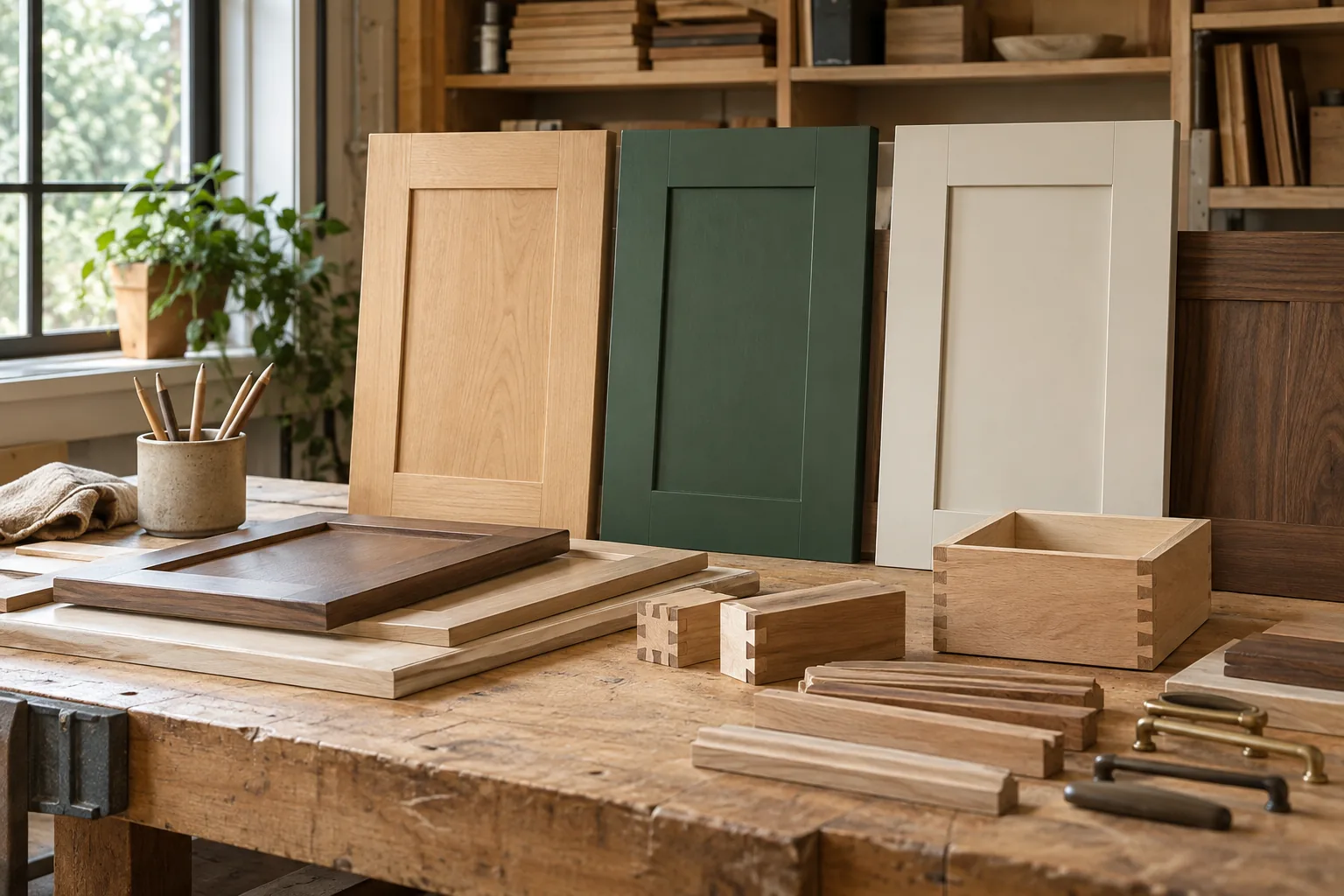 Illustrative cabinetry design concept